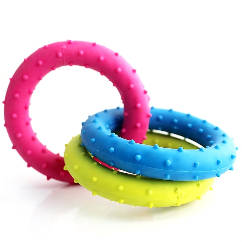Anillos de masticación de perros